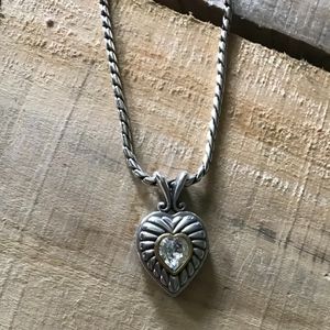 Brighton Heiress Heart Necklace